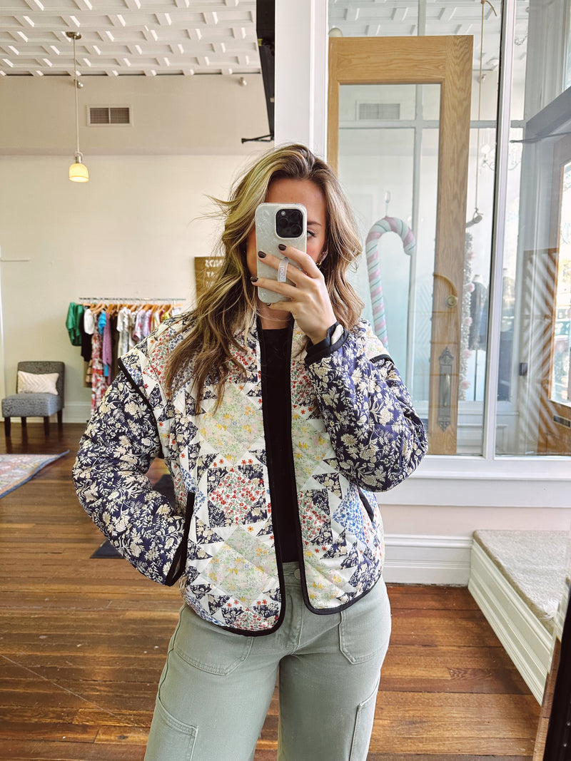 Patchwork Quilted Jacket