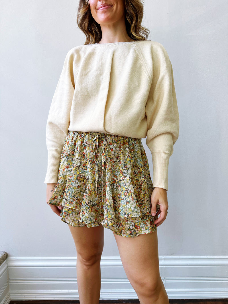 Dolman Pleat Sweater
