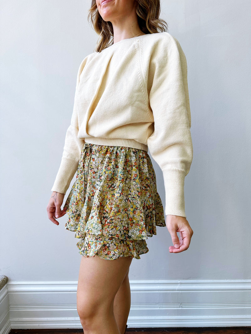 Dolman Pleat Sweater