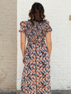 Quilt Queen Midi Dress
