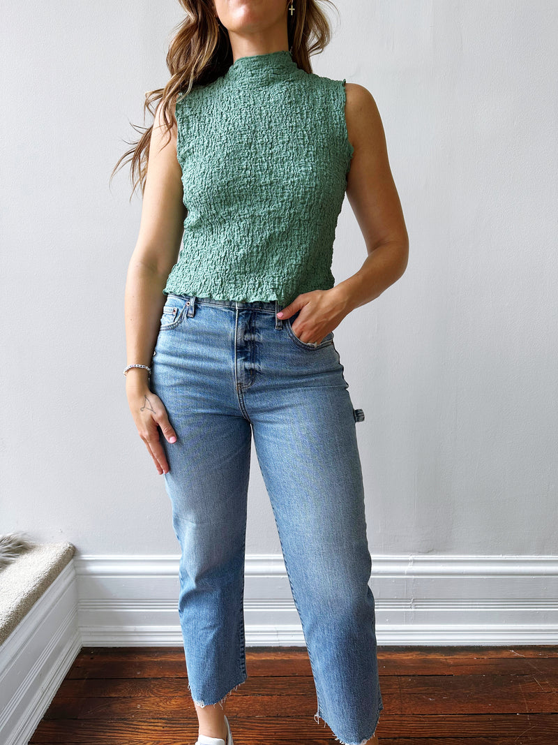 Mae Top in Sage