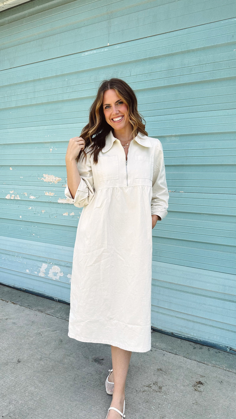 {RESTOCK} Shelby Denim Dress
