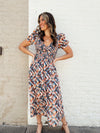 Quilt Queen Midi Dress