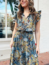 Rachel Tie Waist Midi Dress