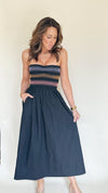 Mindy Smocked Tube Dress