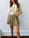 Vintage Floral Skort