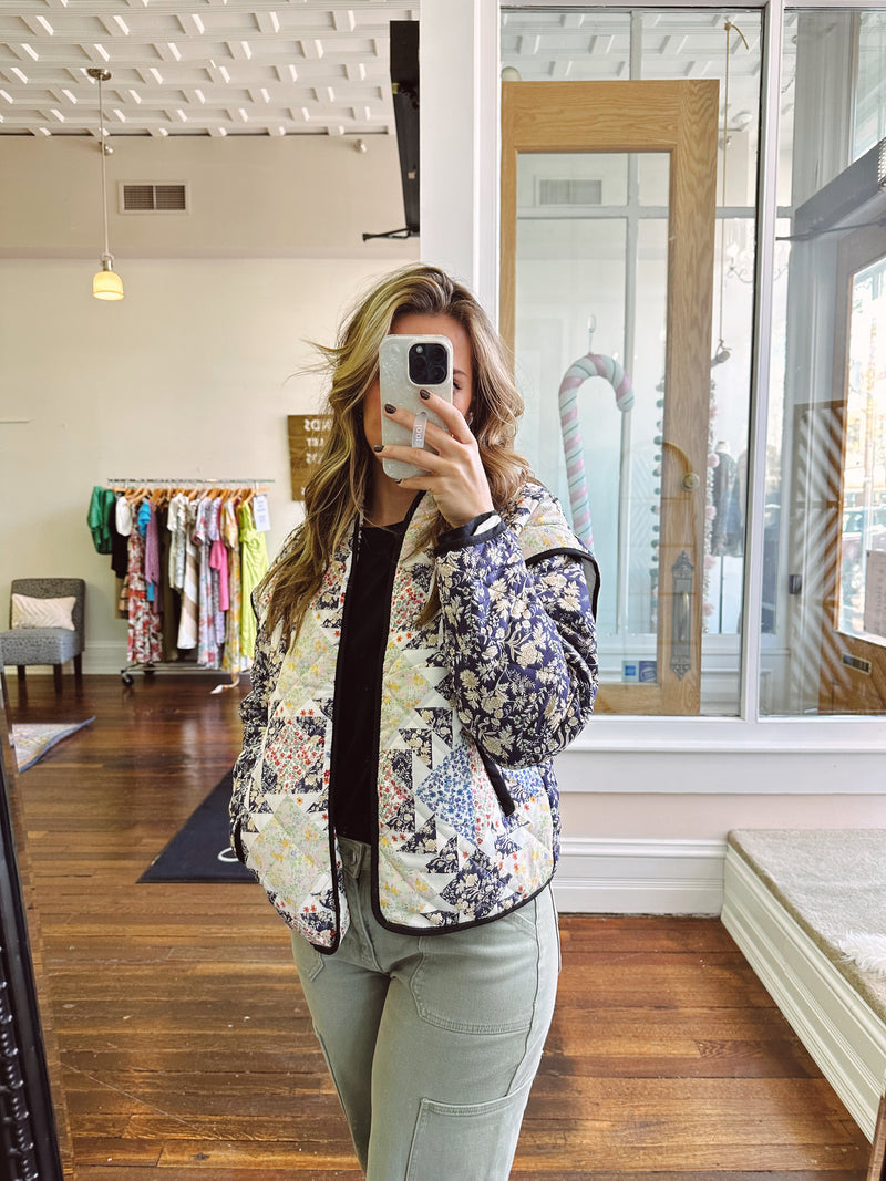 Patchwork Quilted Jacket