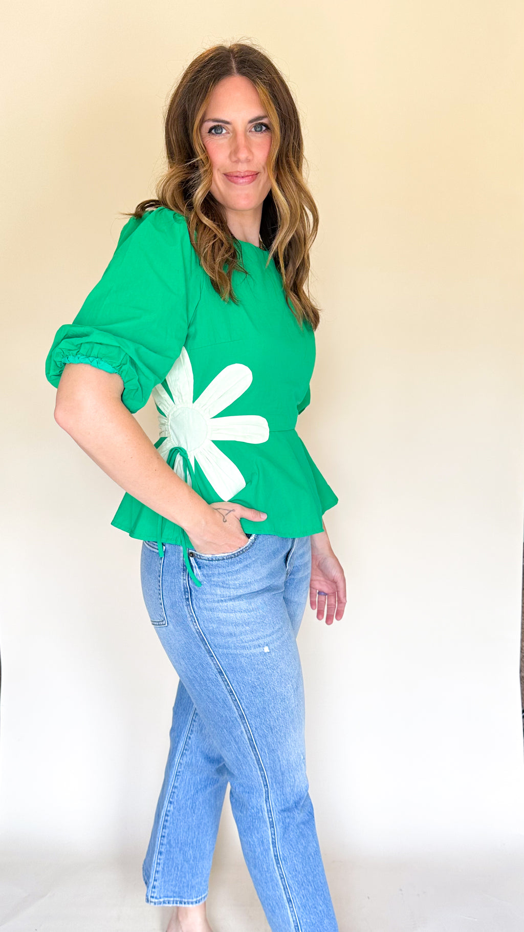 Emmy Poplin Top