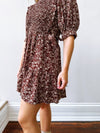 Bri Smocked Mini Dress