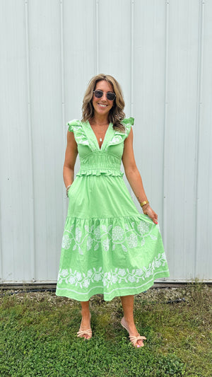 Minty Midi Dress