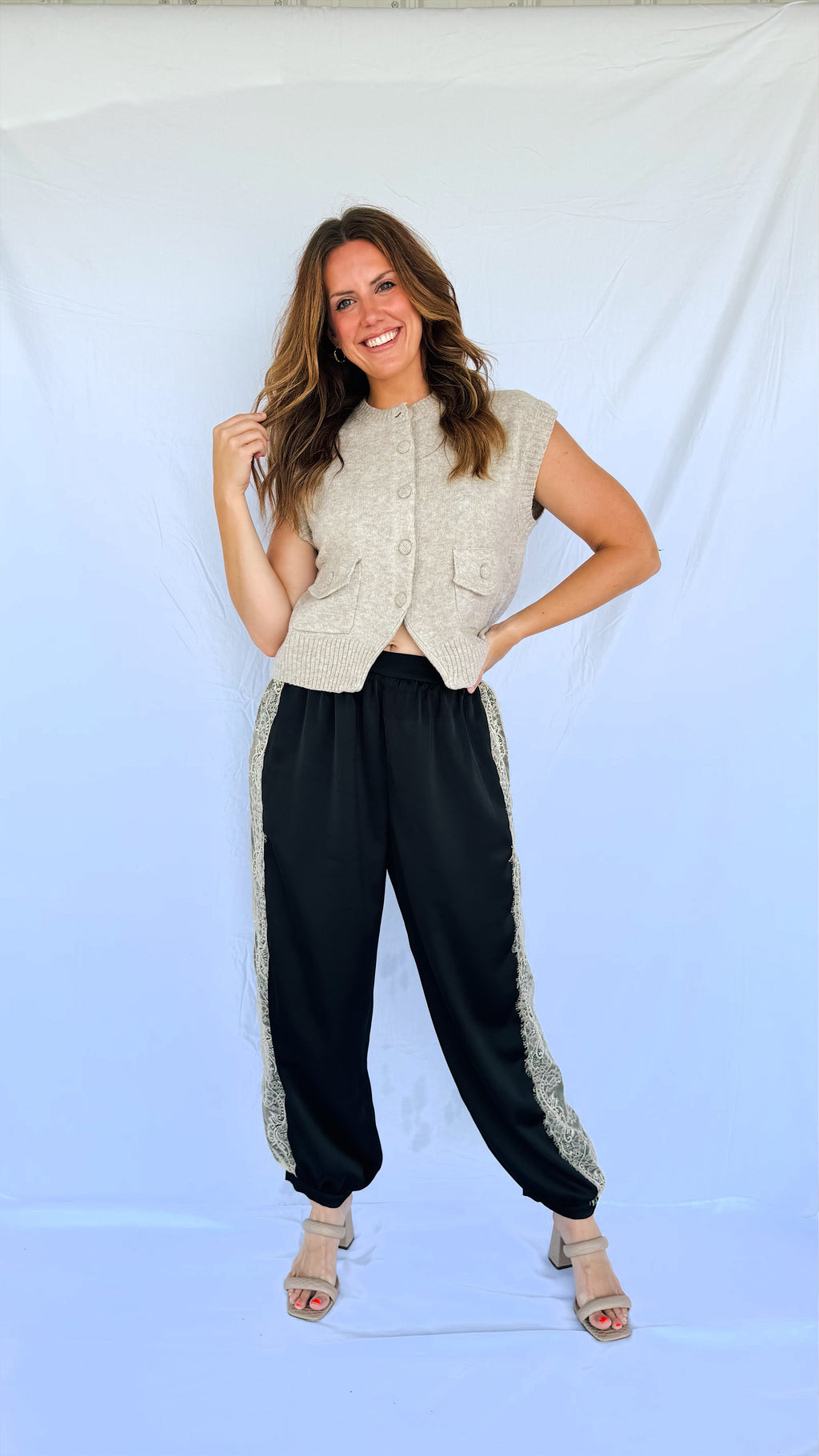 Buttoned Up Sweater Vest