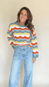 Make Waves Crochet Sweater