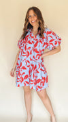 Paradise Babydoll Shirtdress
