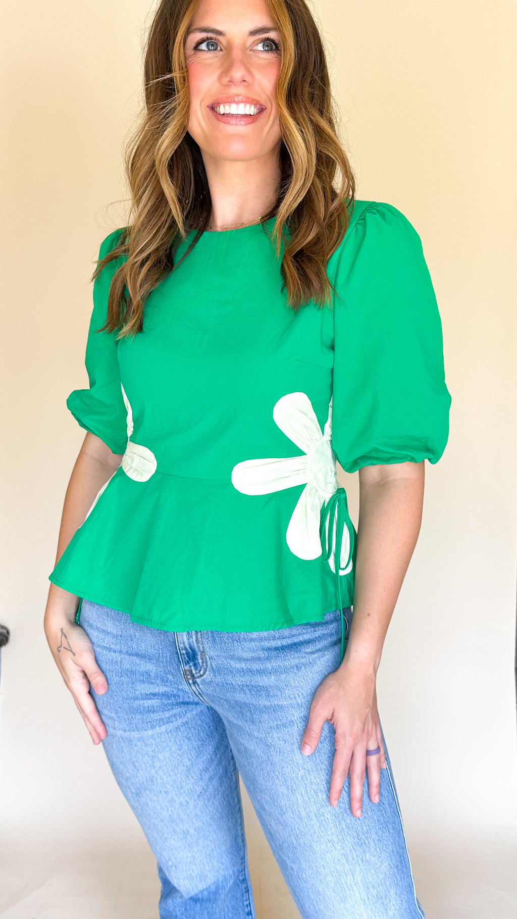 Emmy Poplin Top