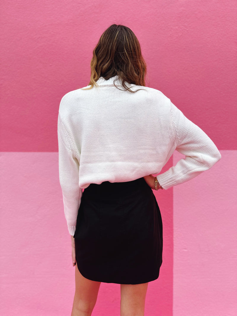 Love Intarsia Sweater