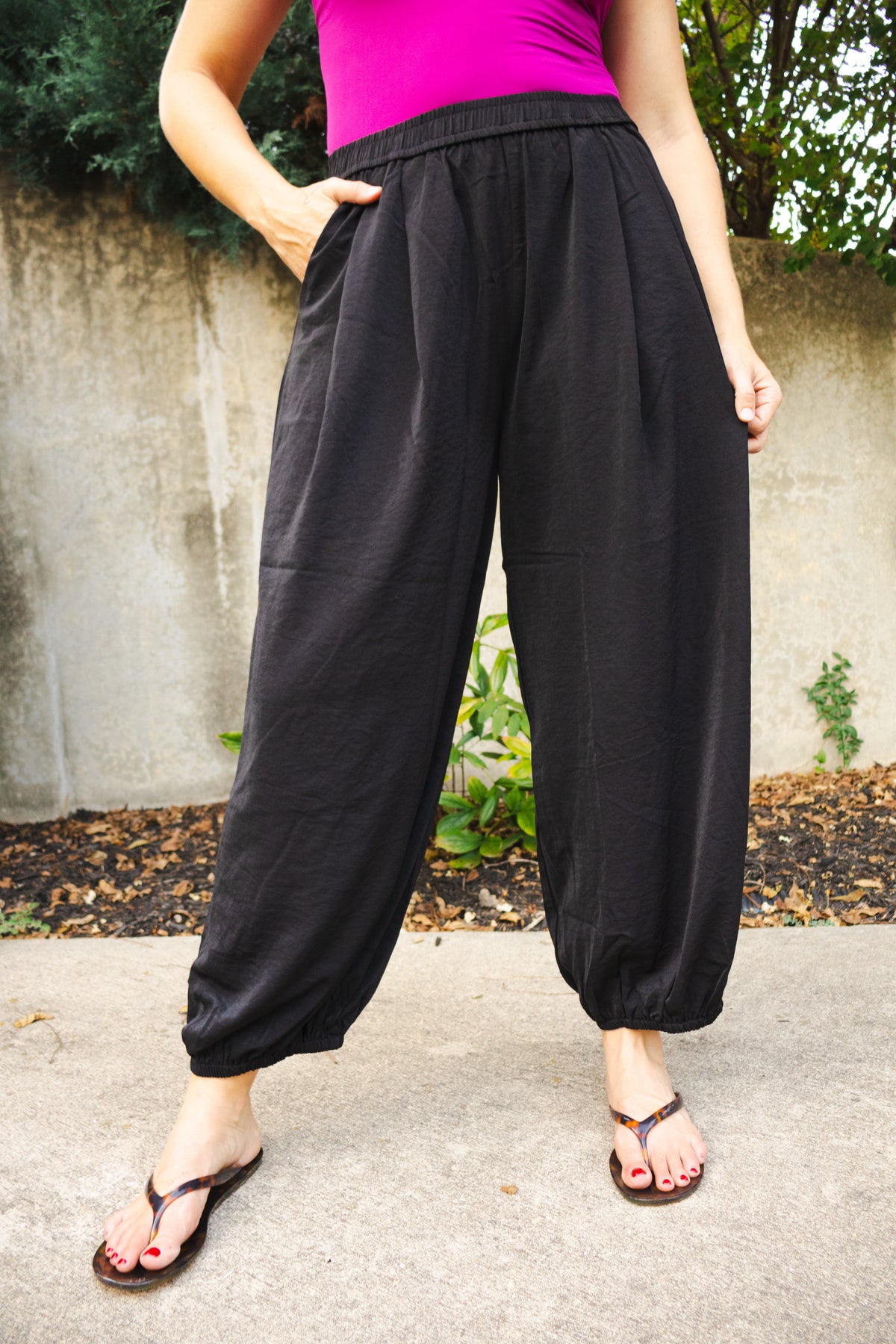 Midnight Silky Jogger