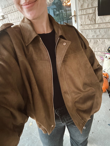 Blue Jean Plaid Jacket