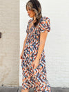Quilt Queen Midi Dress