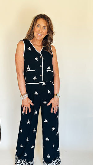 Veronica Embroidered Set
