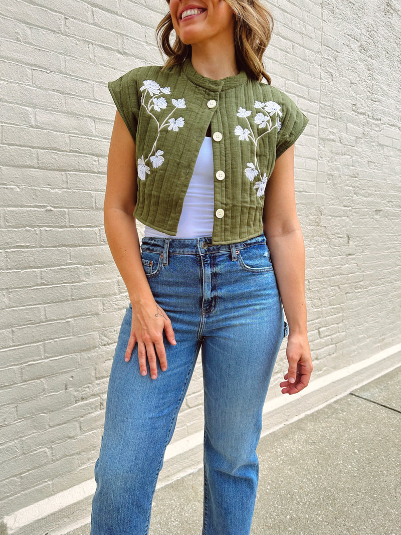 Poppy Quilted Vest