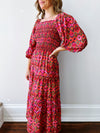 Watermelon Palomas Midi Dress
