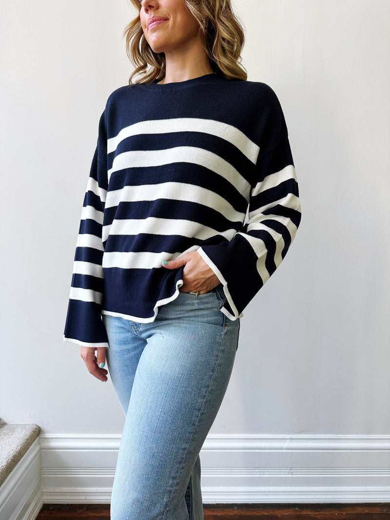 Magda Striped Sweater