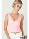 Reversible Ribbed Crop Top