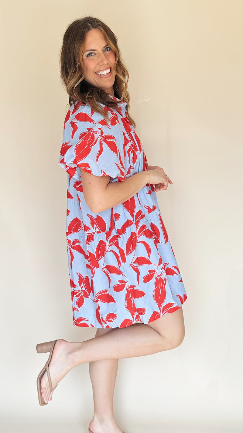 Paradise Babydoll Shirtdress