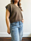 Olive Sweater Vest