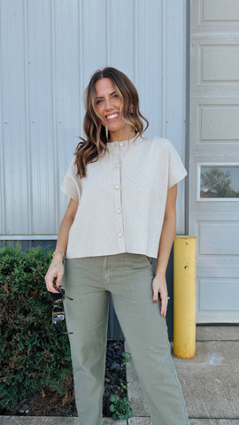 Lilith Puff Sleeve Sweater