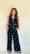 Veronica Embroidered Set