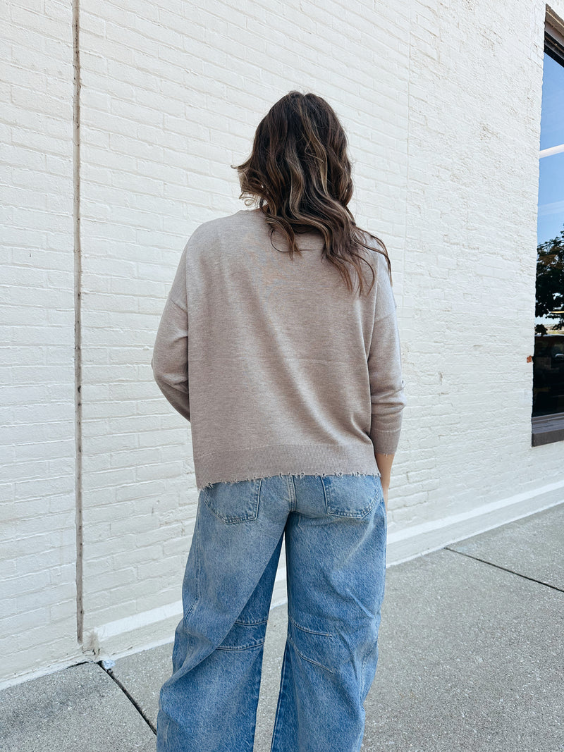 Lawson Sweater in Light Taupe