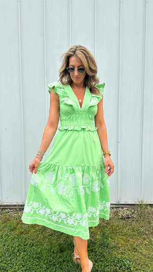 Minty Midi Dress