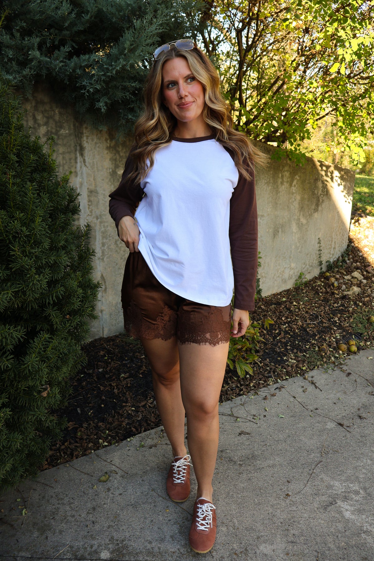 Maisy Lace Shorts