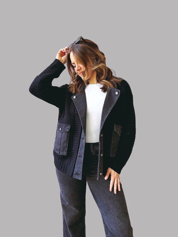 {Z Supply} All Day Luxe Soft Denim Jacket