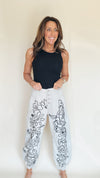 Cheyenne Stencil Pants in Oat