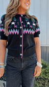 HO-HO Cardigan in Black