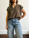 Olive Sweater Vest