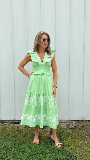 Minty Midi Dress