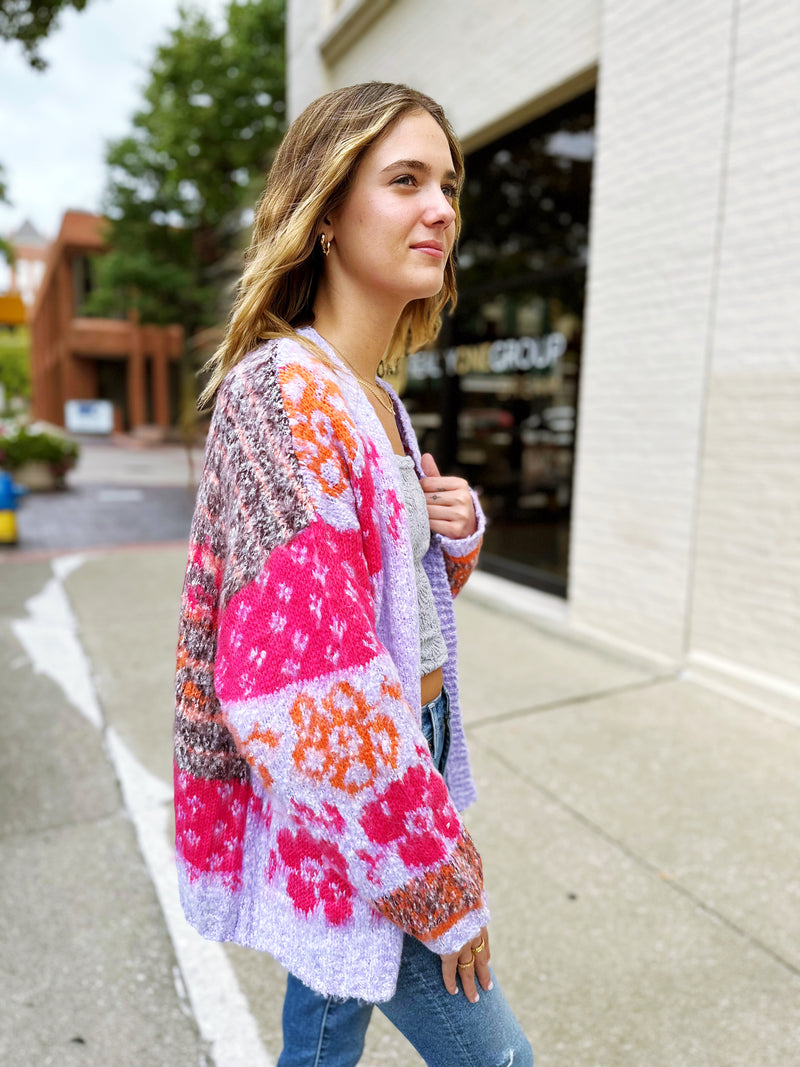 Jamesyn Fuzzy Cardigan