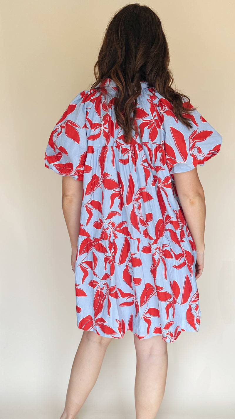 Paradise Babydoll Shirtdress