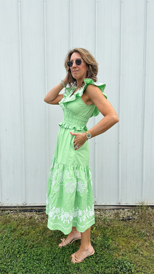 Minty Midi Dress