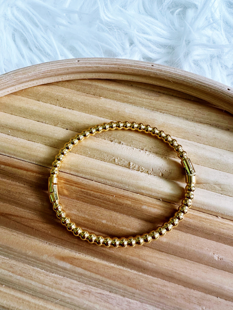 Beaded Bangle Bracelet