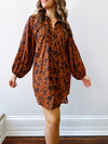 Midnight Pumpkin Tunic Dress