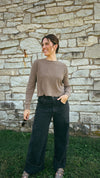 Sway Textured Crop Tee