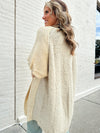 Wheat Dreams Long Cardigan