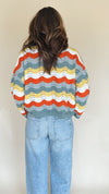 Make Waves Crochet Sweater