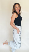 Cheyenne Stencil Pants in Oat