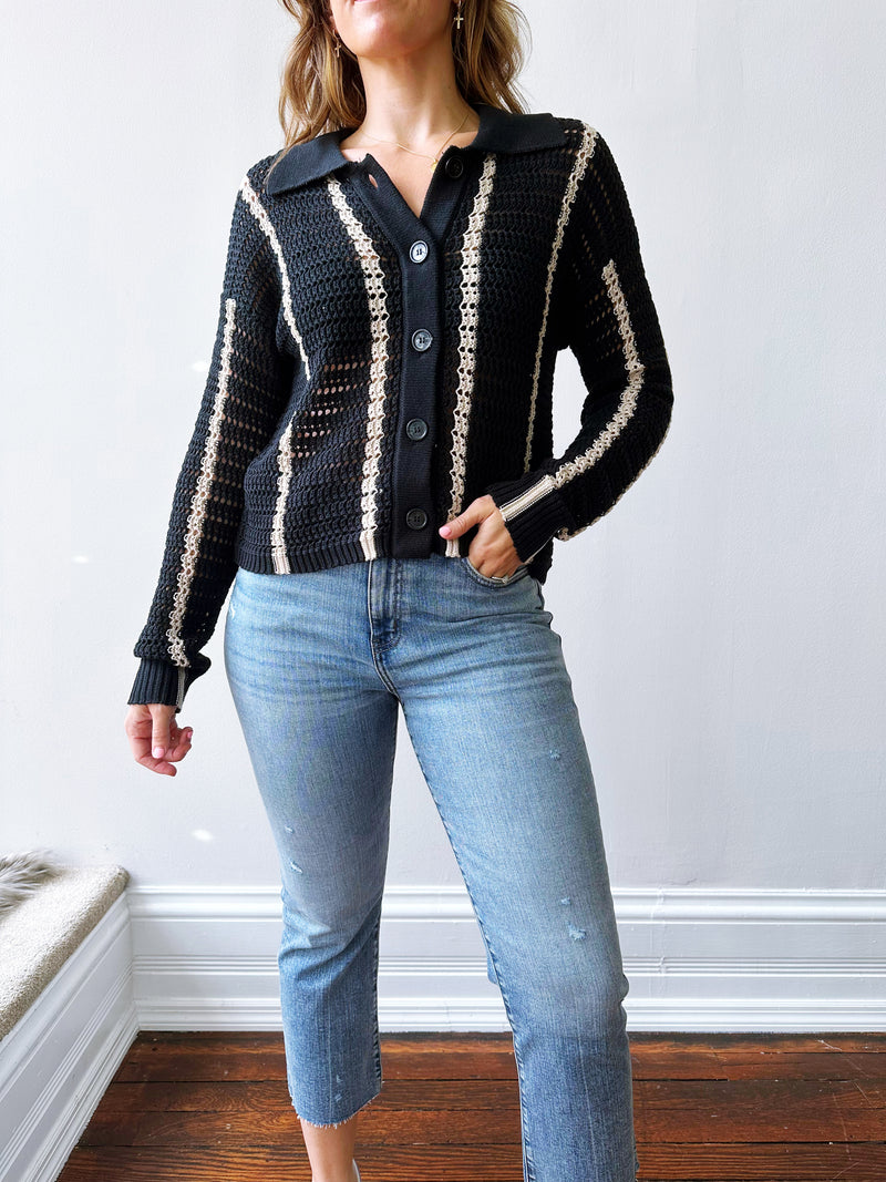 Riley Open Knit Cardigan