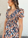 Quilt Queen Midi Dress